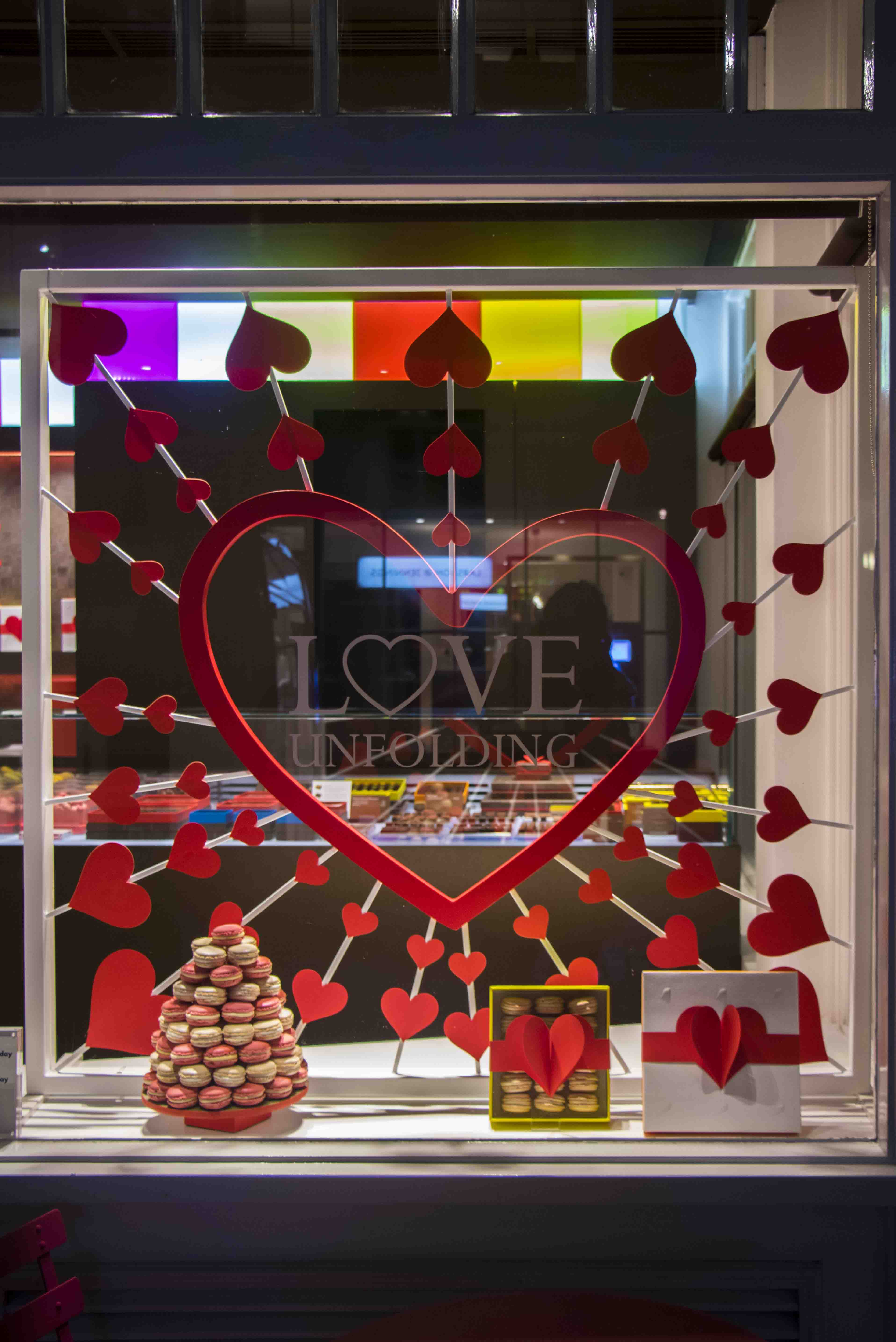 Vitrines UK Saint Valentin 2018