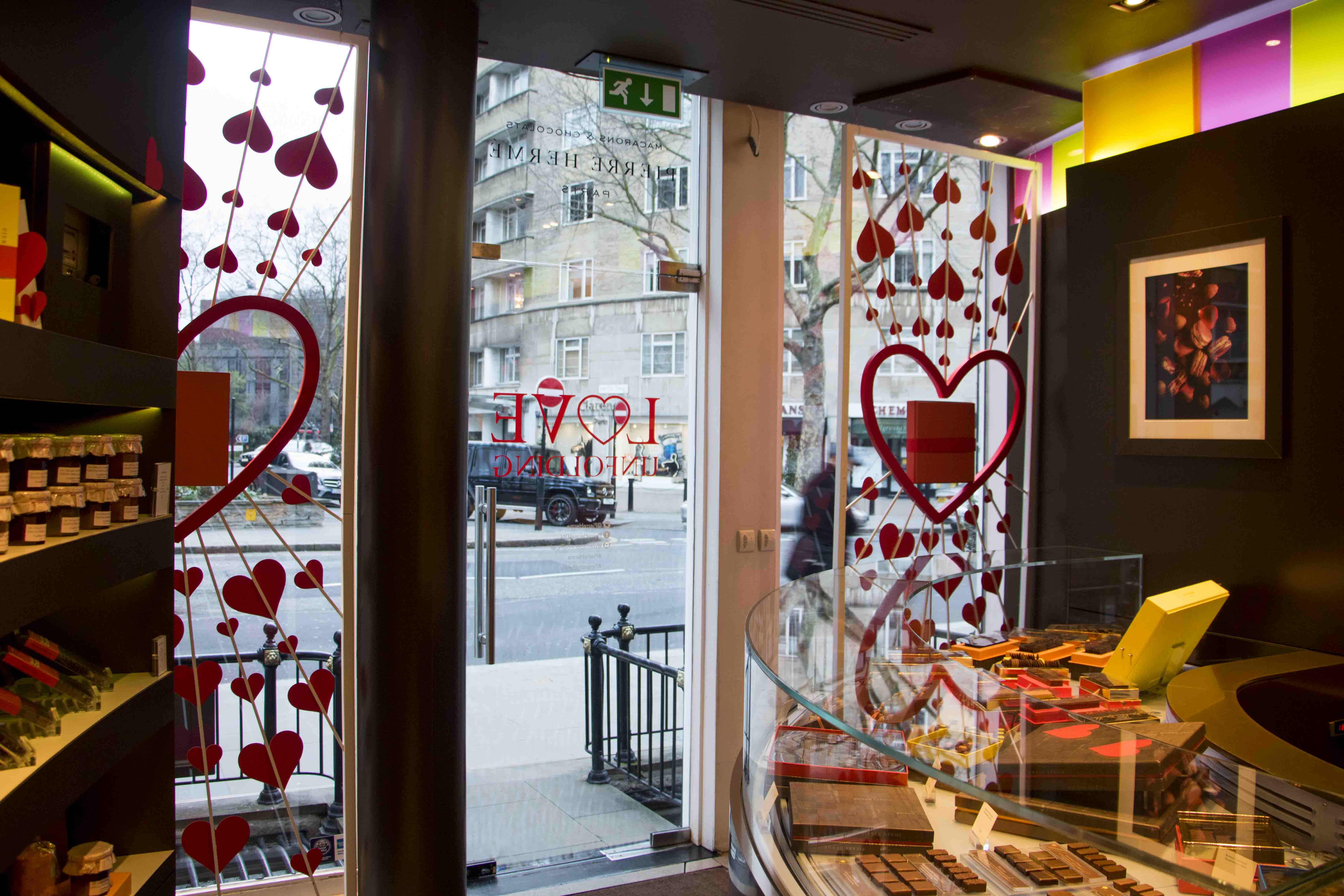 Vitrines UK Saint Valentin 2018