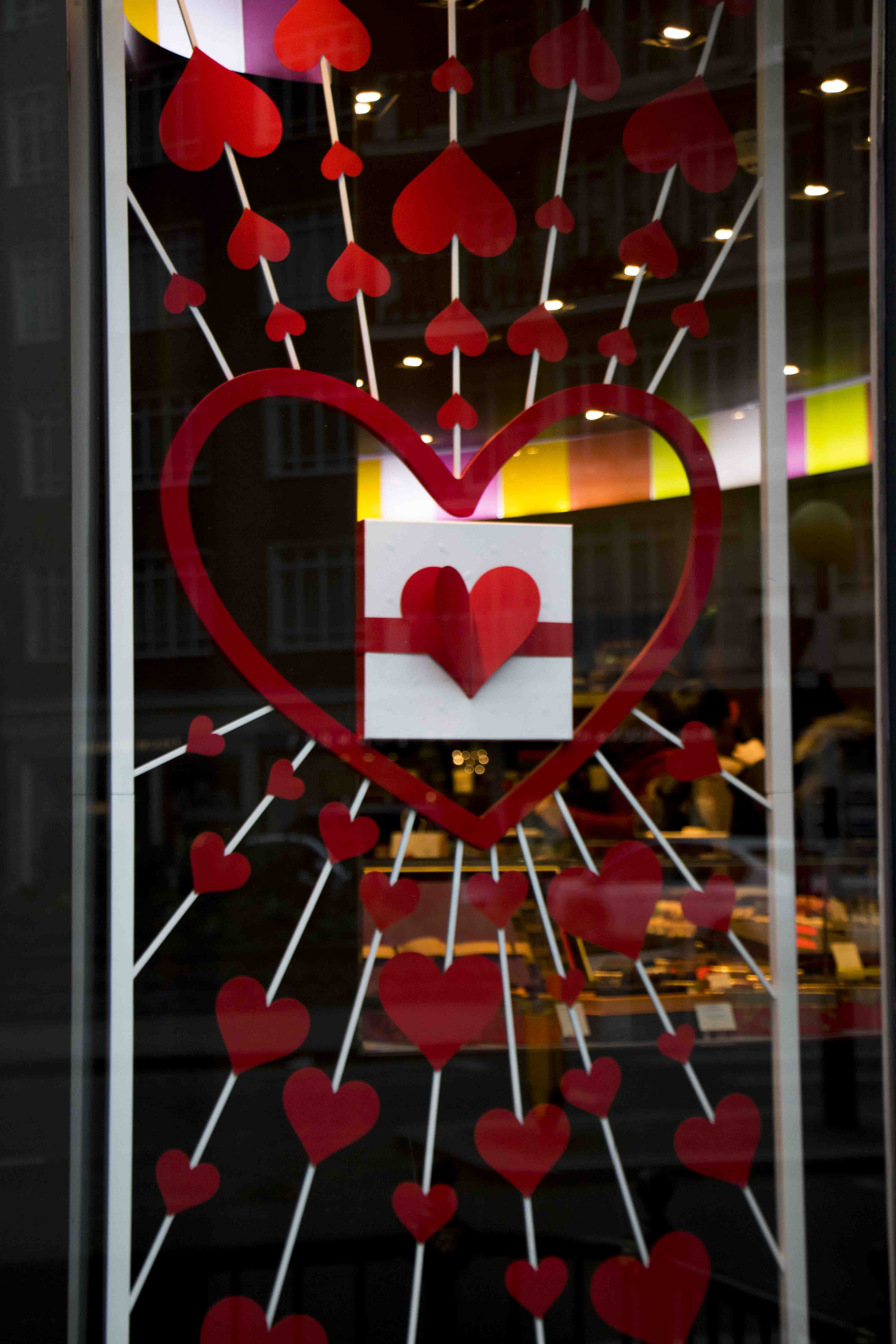 Vitrines UK Saint Valentin 2018