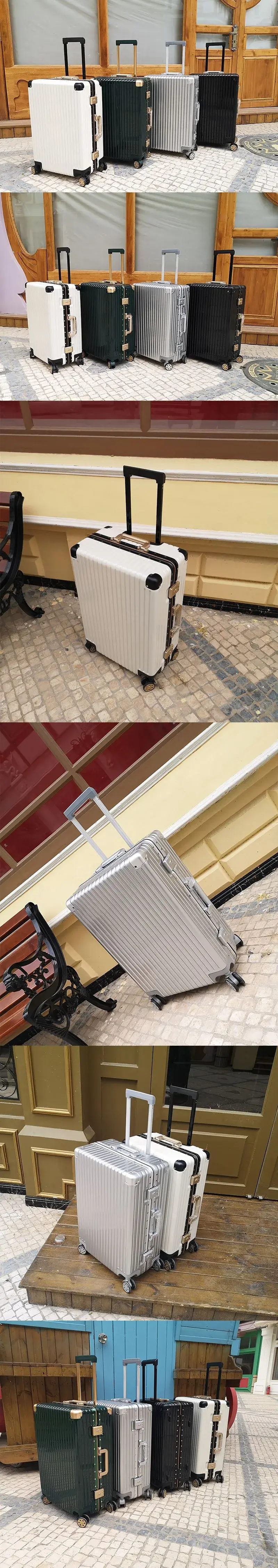 Thumbnail: Aluminum Zipperless Luggage