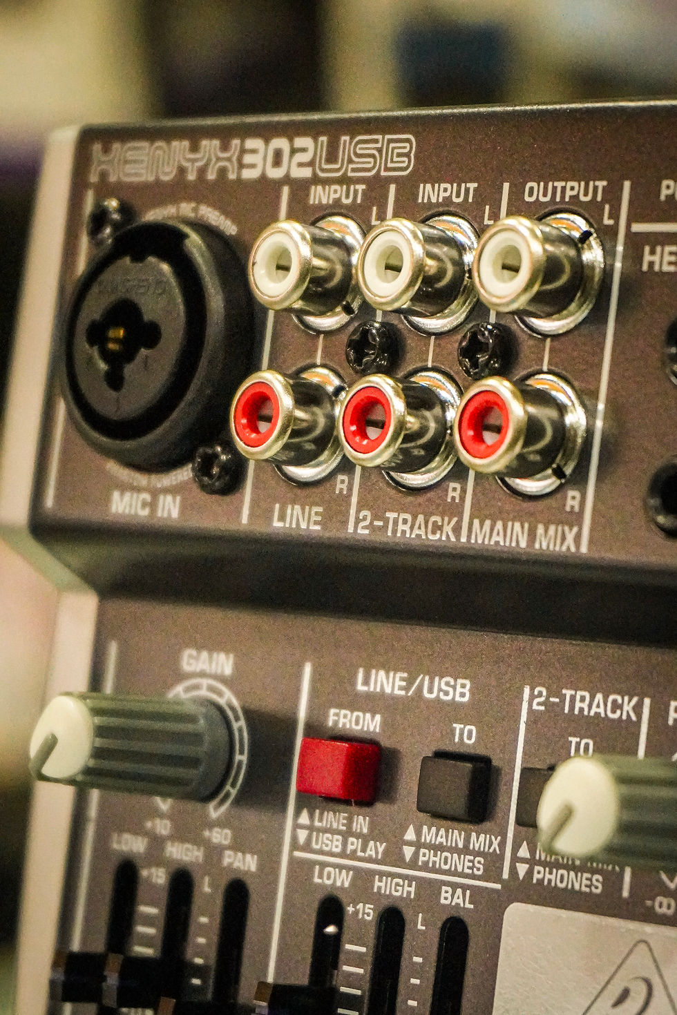 Miniatura: MEZCLADOR BEHRINGER 302USB