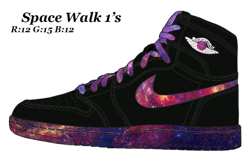Space Walk Jordan 1's