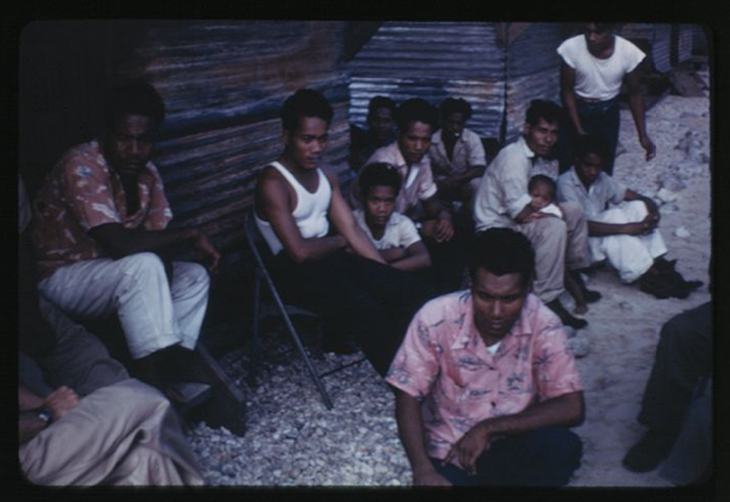 Kwajalein, 8-3-1948, Photo by Leonard Mason, Robert C. Kiste Collection, UHawaii, Manoa