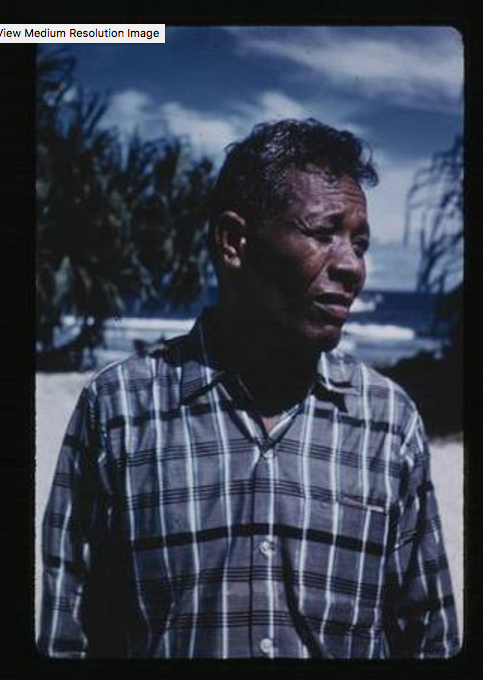 Kili, Juda, 9-2-1957, Photo by Leonard Mason, Robert C. Kiste Collection, UHawaii, Manoa