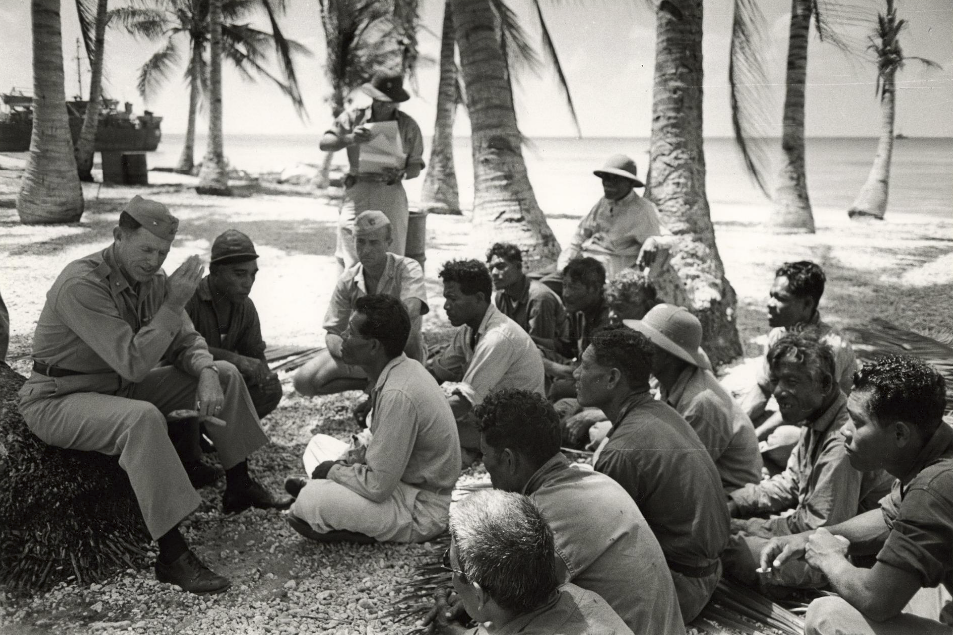 Bikini before evacuation, March 1946