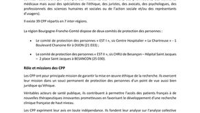APPEL À CANDIDATURES - CPP