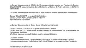 DÉLÉGATION DE POUVOIRS ET DE SIGNATURES
