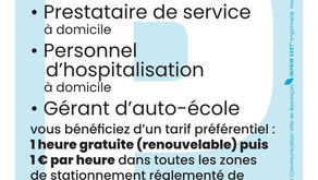 Nouveaux outils de stationnement à Besançon pour les professionnels de santé