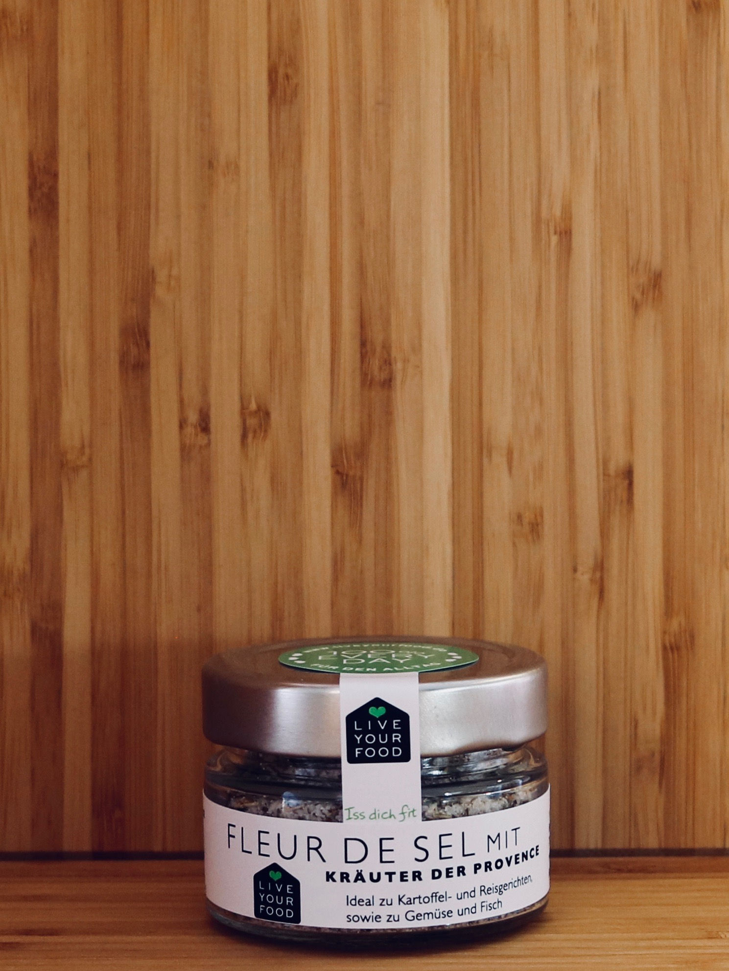 Fleur de Sel mit Kräuter der Provence