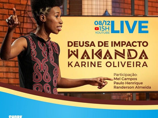 Live Deusa de Impacto traz os bastidores da participação de Karine Oliveira no programa Shark Tank