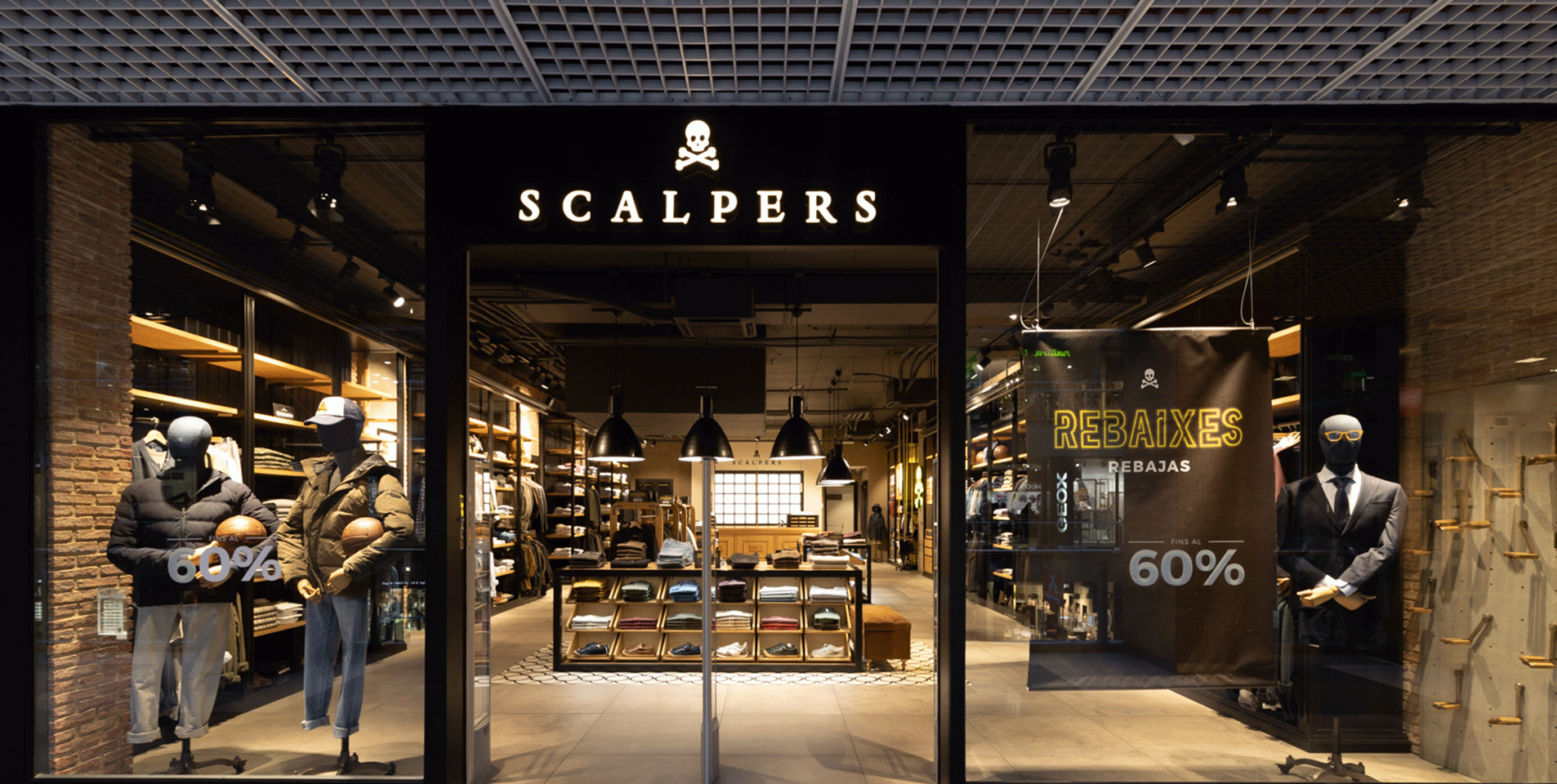 Magasin Scalpers équipé de RFID Nedap