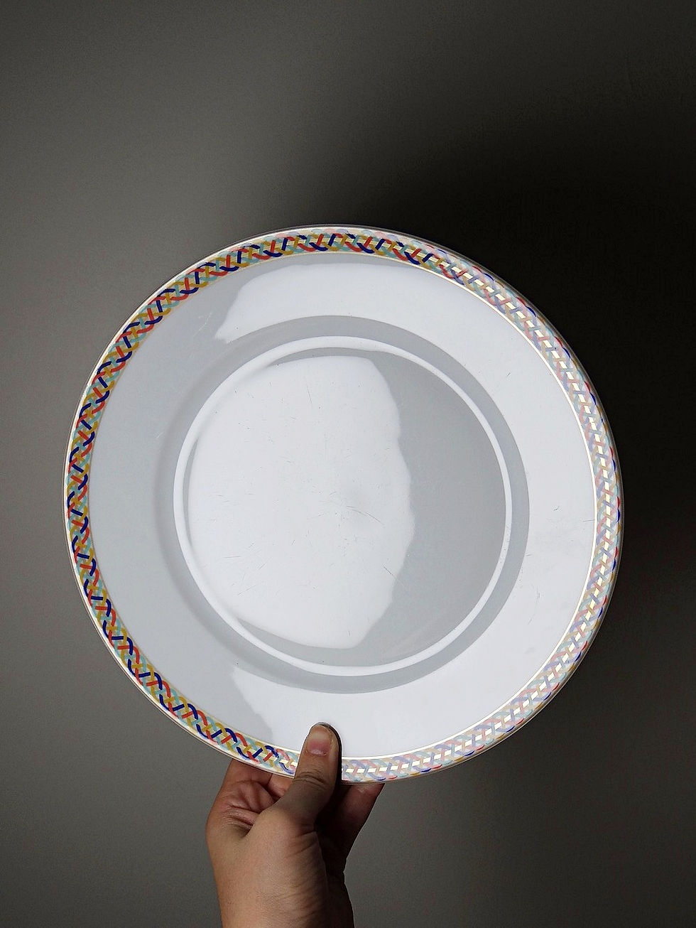 Miniature : Suite de 6 assiettes plates en porcelaine de Limoges CH. Field Haviland vintages