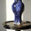 Miniature : Grand vase/jarre Marocaine Fès céramique artisanale Khabia XIX-XXe cobalt