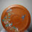 Miniature : Grand plat argile/terre cuite ancien émaillage japonisant art nouveau