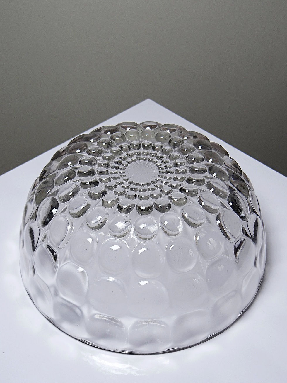 Miniature : Très rare grand saladier "Billes" René Lalique verre, ancien Art Déco circa 1937