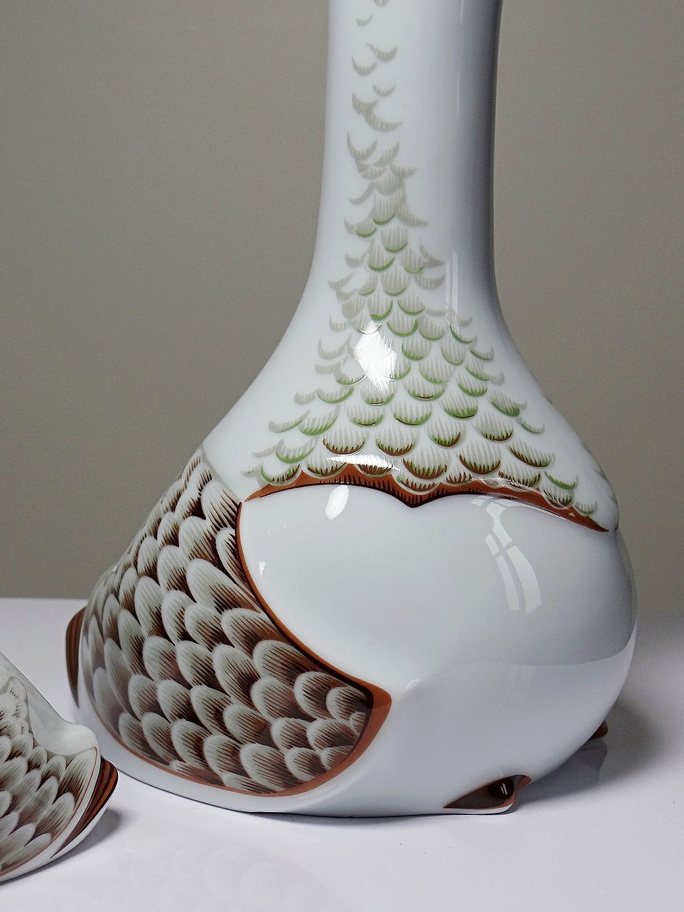 Miniature : Duo carafe & mignonnette vintage 80's Haviland Castel d'après Sandoz pour Chabot