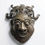 Miniature : Masque Africain en Bronze vintage Bamoun, Cameroun