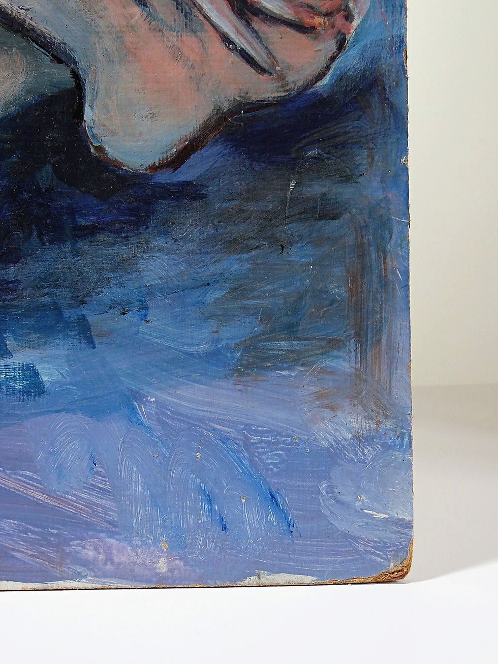 Miniature : Grand tableau nu femme de dos, moderne huile panneau vintage