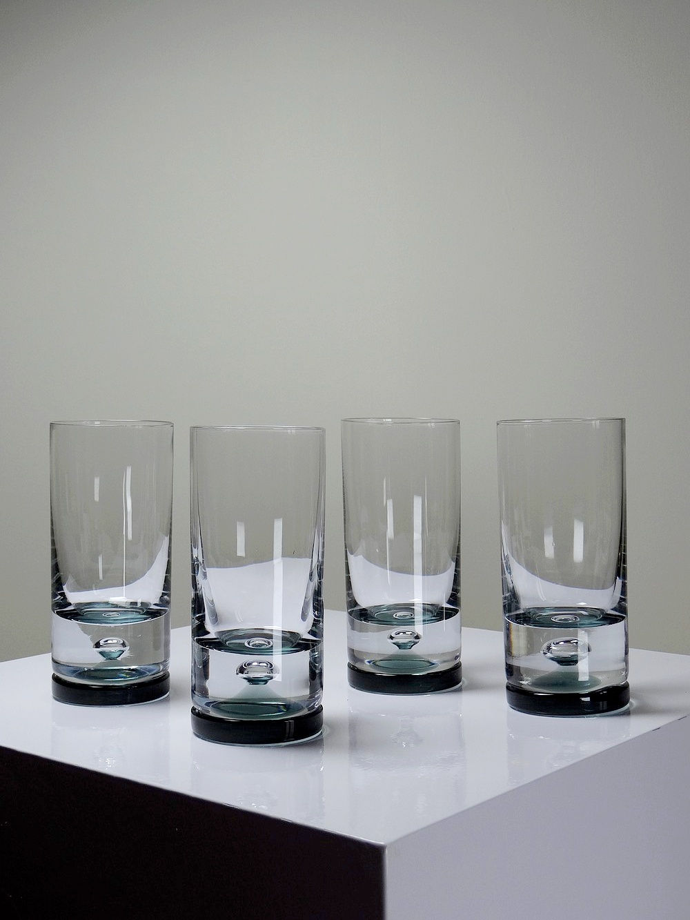 4 Verres cocktails chics vintages années 60 style Space Age