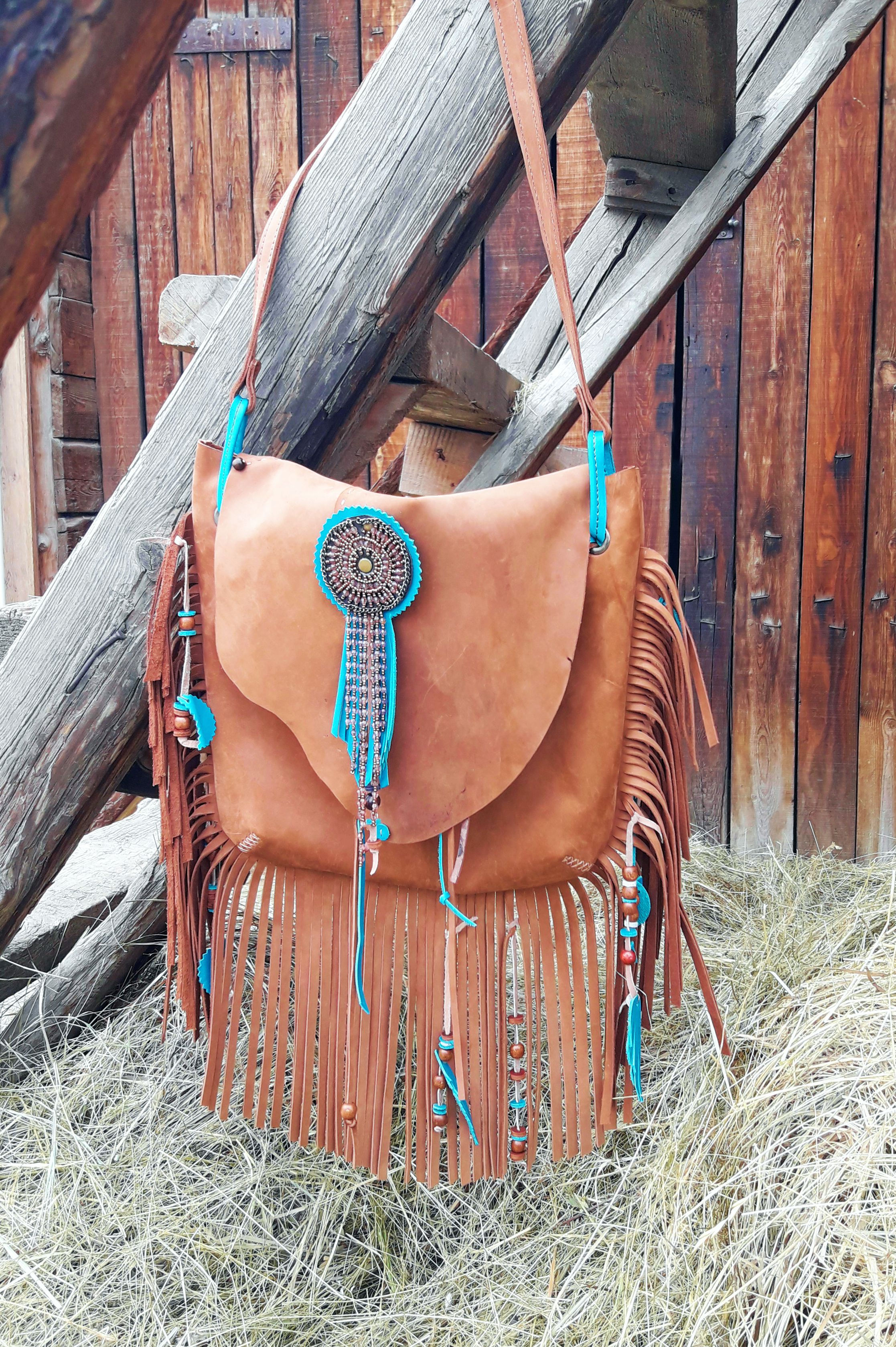 Сумка в стиле "Бохо"