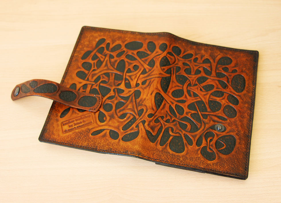 Миниатюра: Органайзер в кожаной обложке