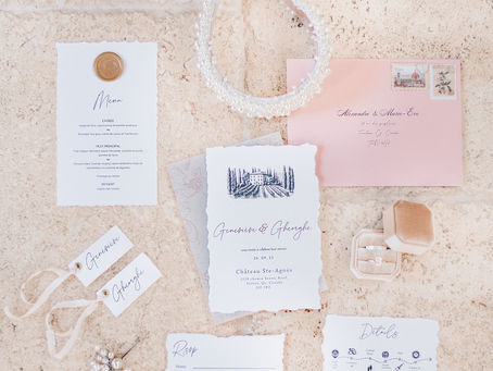 TOUT SAVOIR SUR LA PAPETERIE DE MARIAGE