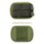 DOUBLE-SIDED MOLLE ADAPTER PLATE  6 " WITH BELT LOOP
