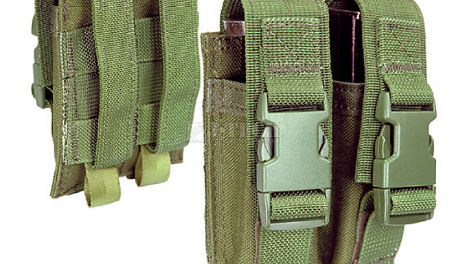 C.Q.B. PISTOL MAGAZINE POUCHES 1x2 / N.B.S.