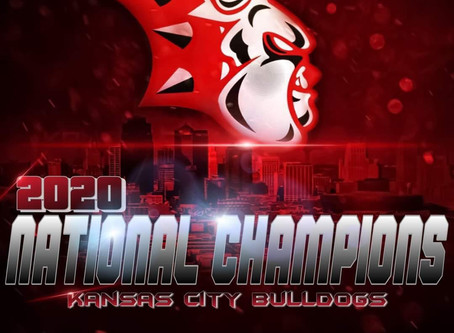 Kansas City Bulldogs 2019 Games that lead them to the National Championship