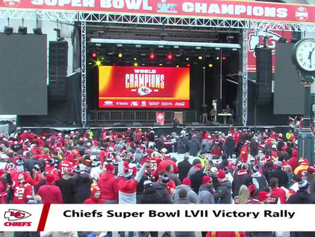 Chiefs Super Bowl LVII Rally Pic and Videos