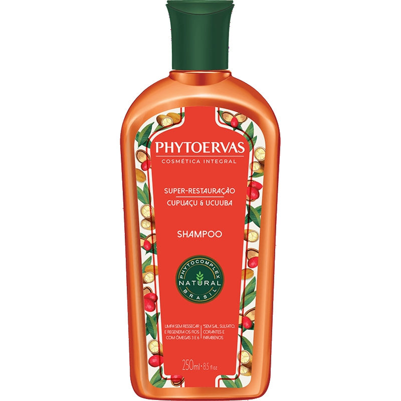 Shampoo Super Restauração Cupuaçú e Ucuúba Phytoervas - R$ 28,90