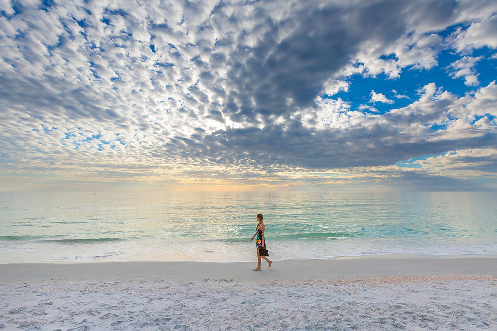 As praias locais são ótima opção para quem busca um roteiro mais tranquilo - Foto: Visit St. Pete-Clearwater