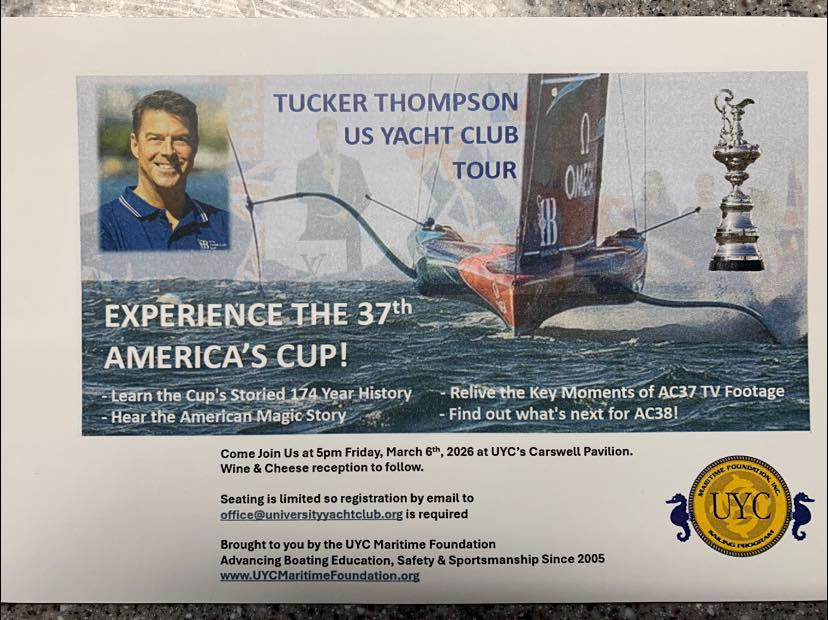 Tucker Thompson, US Yacht Club Tour (UYC)