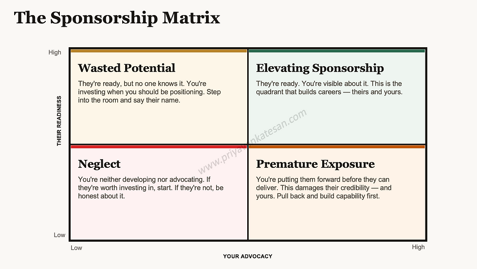 the sponsorship matrix