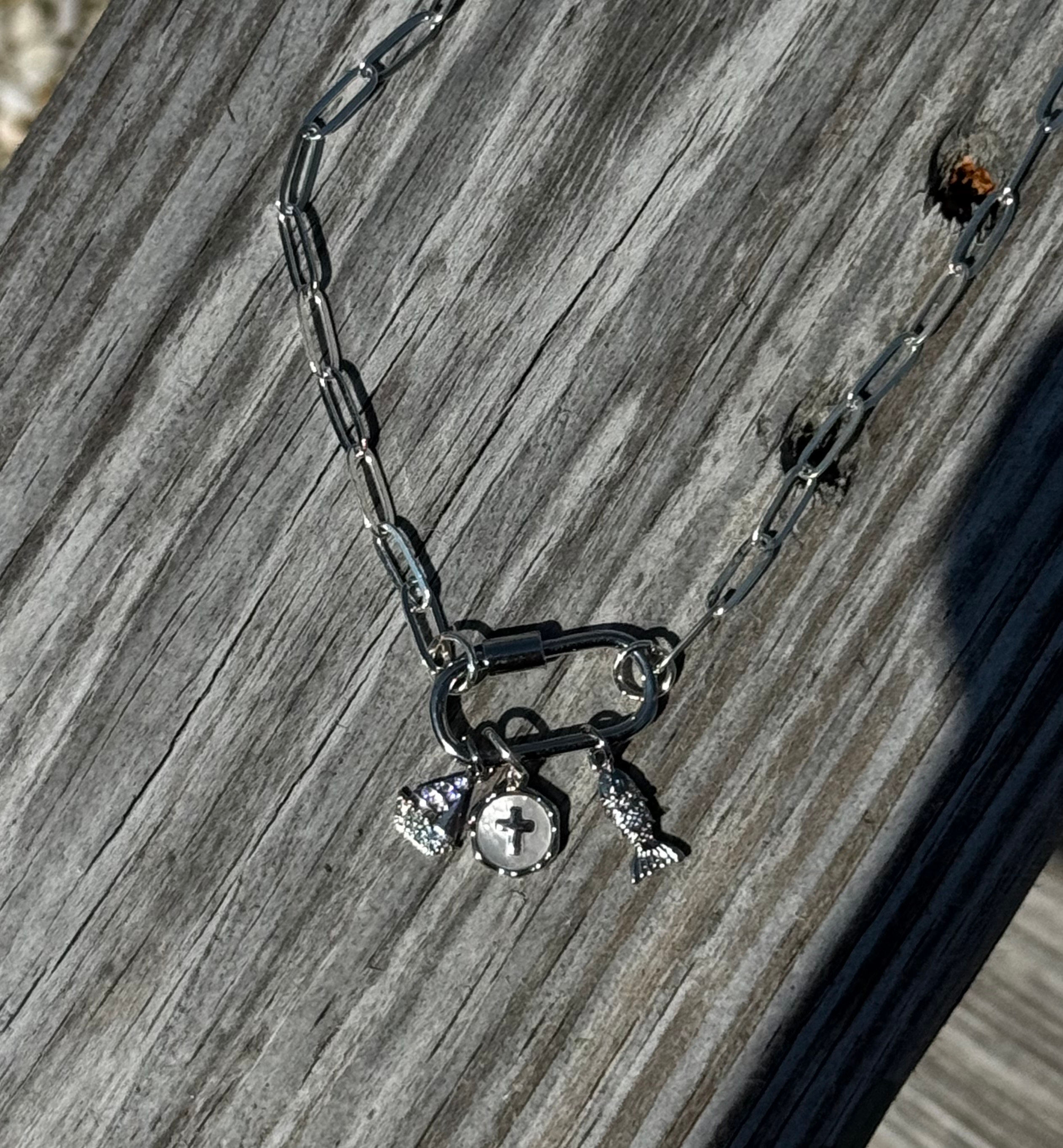 "Fun & Faith" Charm Necklace