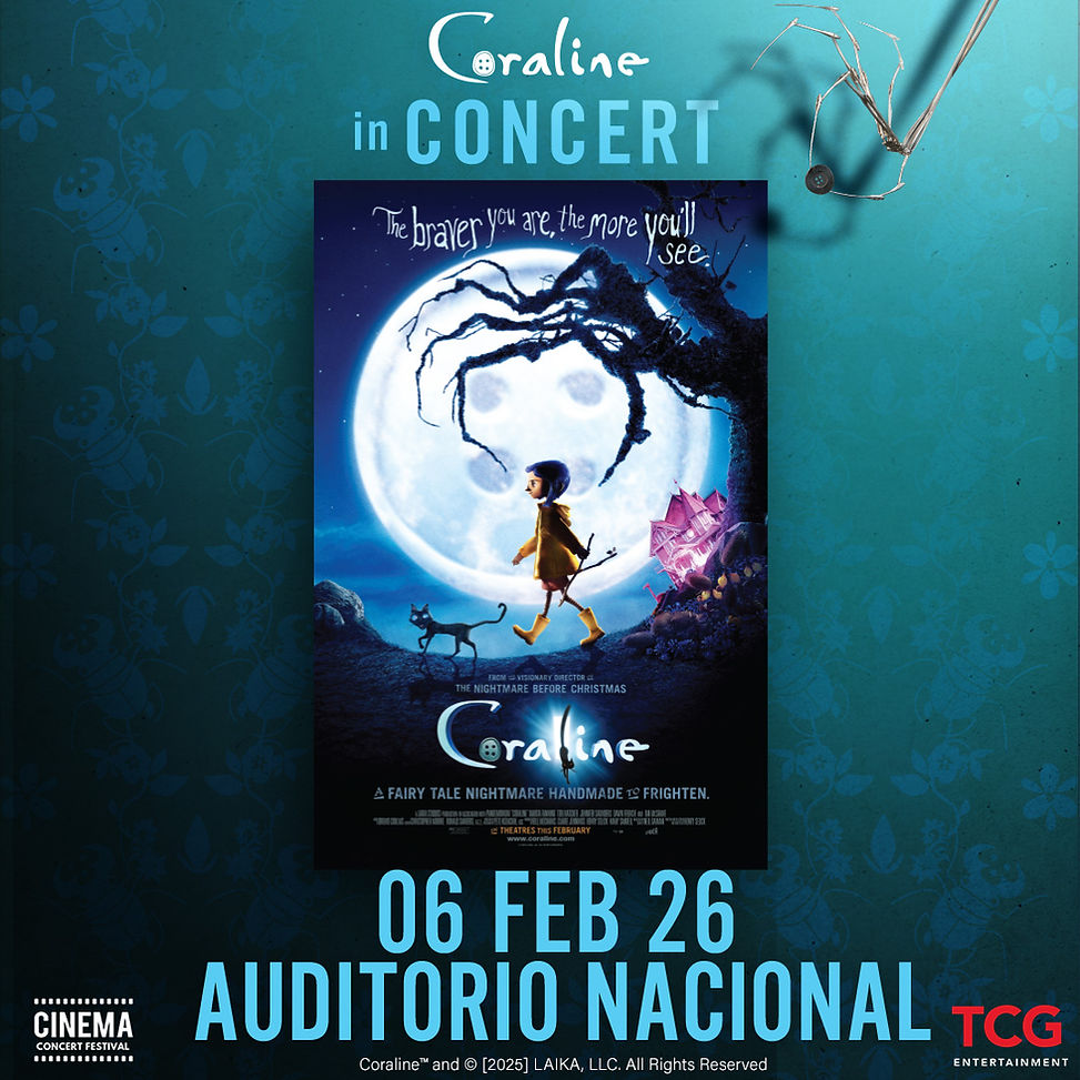 Coraline in concert cdmx
