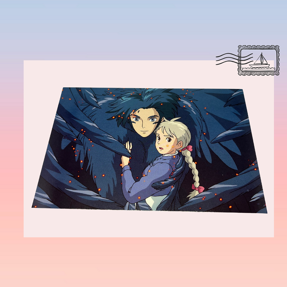 POSTAL "CASTILLO VAGABUNDO" Studio Ghibli