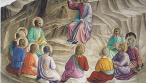 Sermon on the Mount by Fra Angelico (1437)