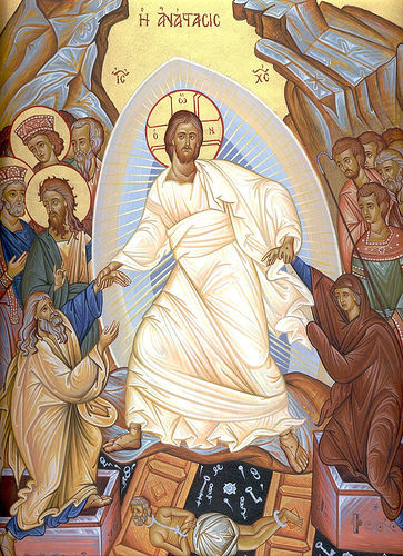Alleluia. Christ is risen.