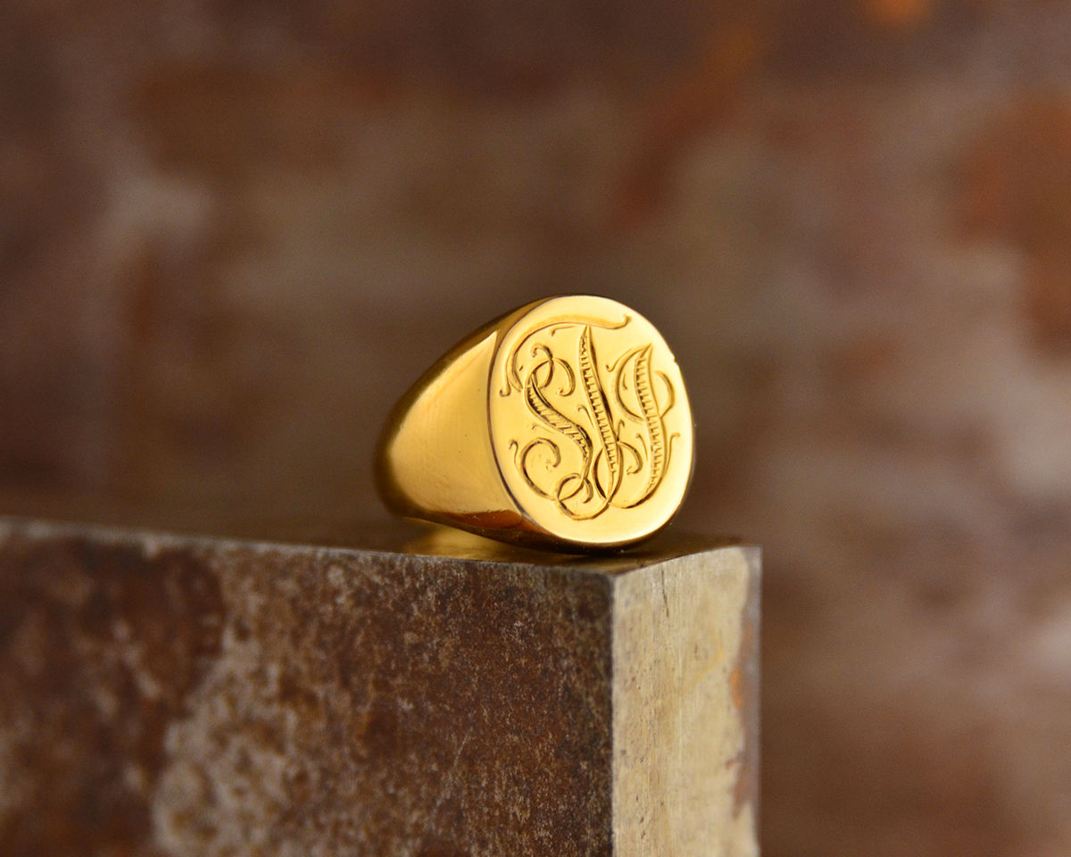 טבעת חותם אליפסה