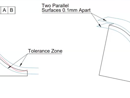 Profile tolerancing