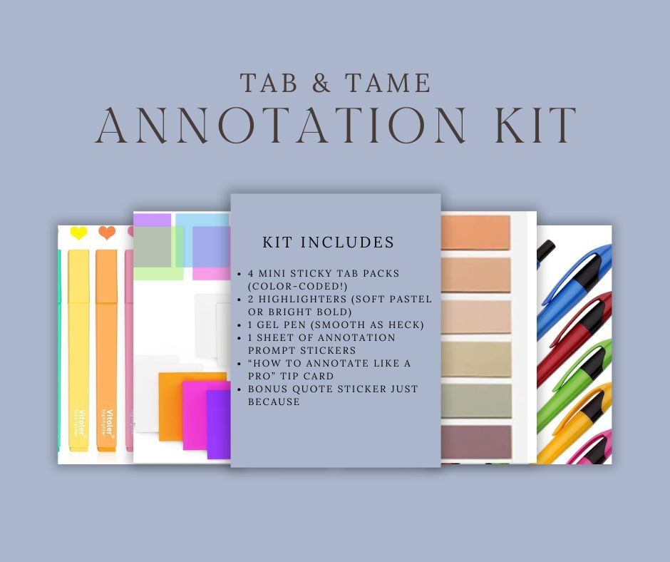 Tab & Tame Annotation Kit