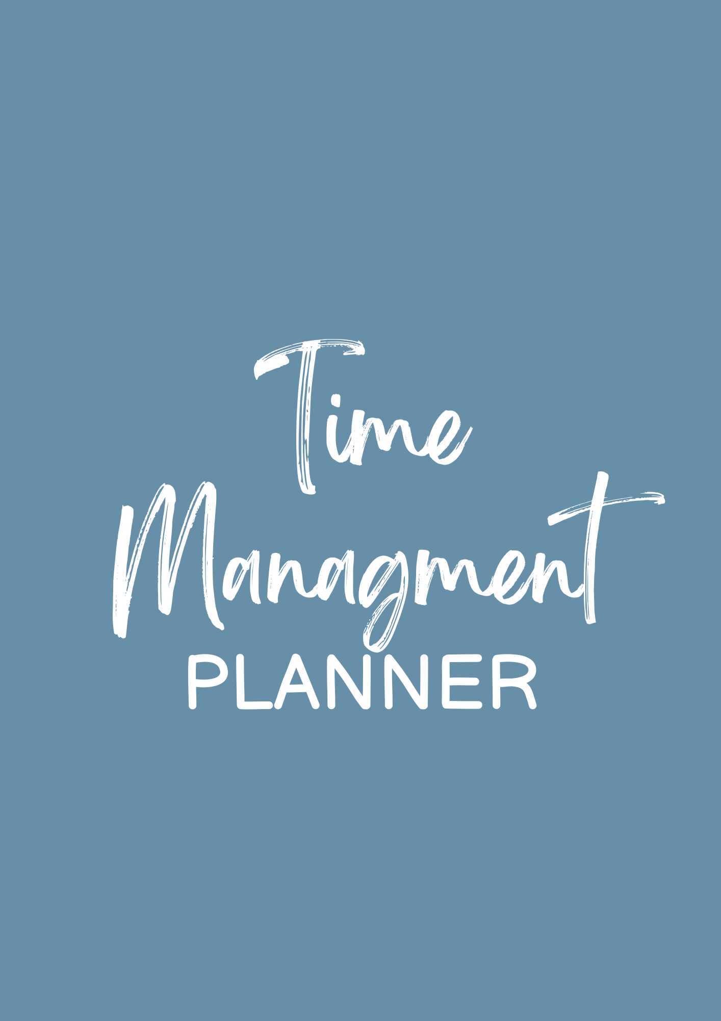 Time Management Planner