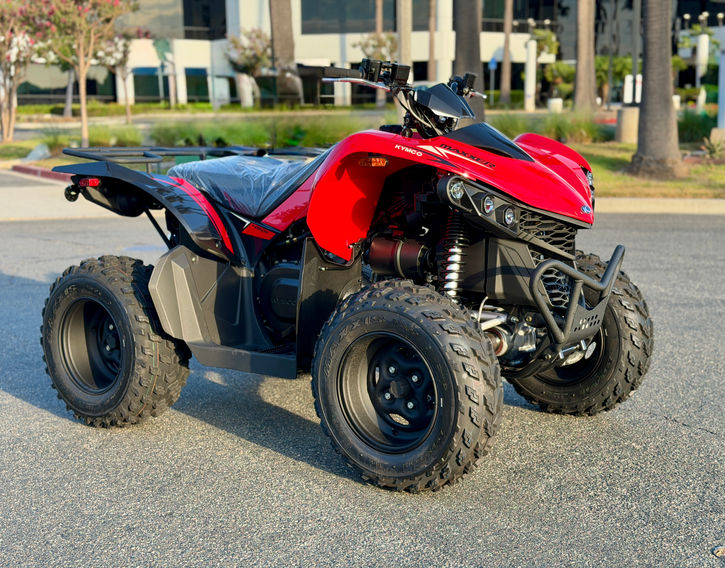 2026 KYMCO Maxxer 450i Red (1)