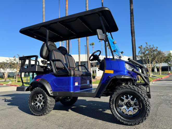 New 2025 Lithium Electric Street Legal Golf Cart for sale in Corona, CA - Kandi Kruiser 4P Element Lithium LSV golf cart.