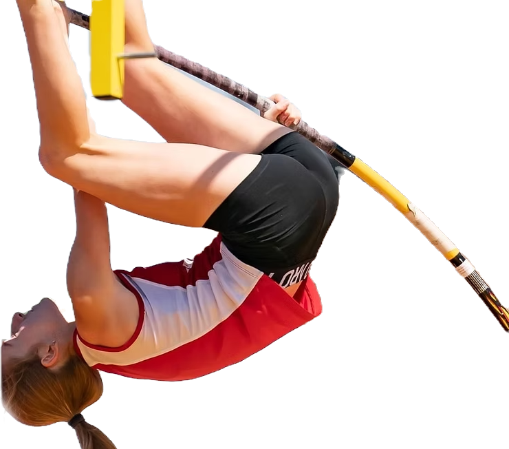 Buckeye Pole Vault Academy athlete training in Columbus Ohio
