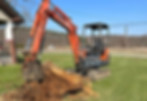 Excavation work in Bellville Ohio by BDM excavating