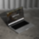 Laptop displaying a website about firearm excellence. Learn More button on screen. Jackson Marketing Co.