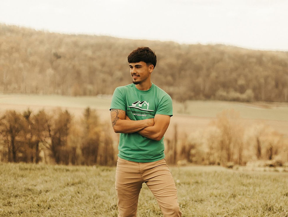 Grayson Foster - Owner of Fosters Property Maintenance - Ashland Ohio