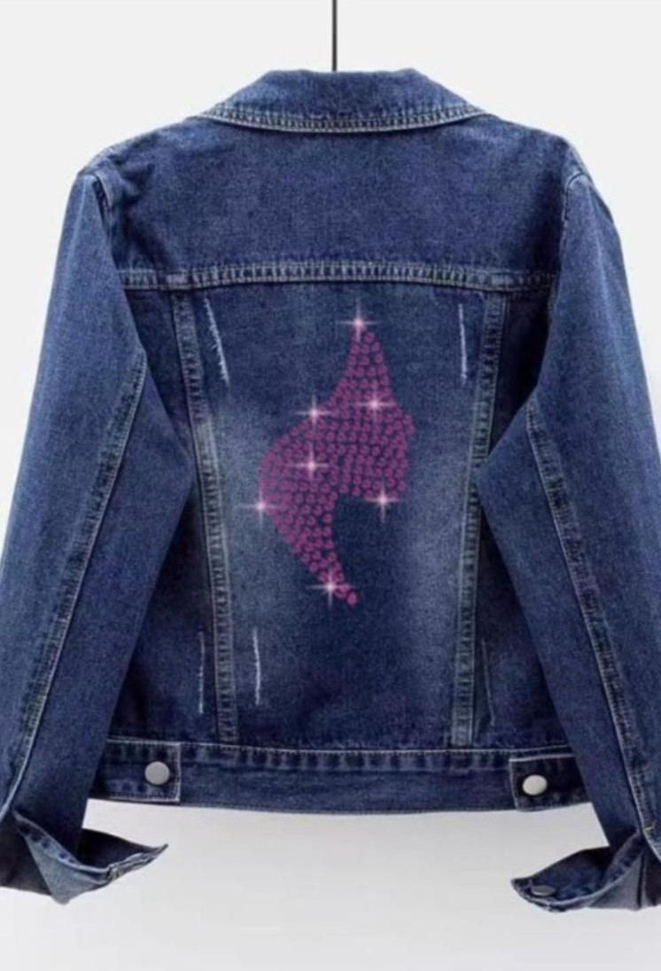 Denim Jacket Le Femme of the Road